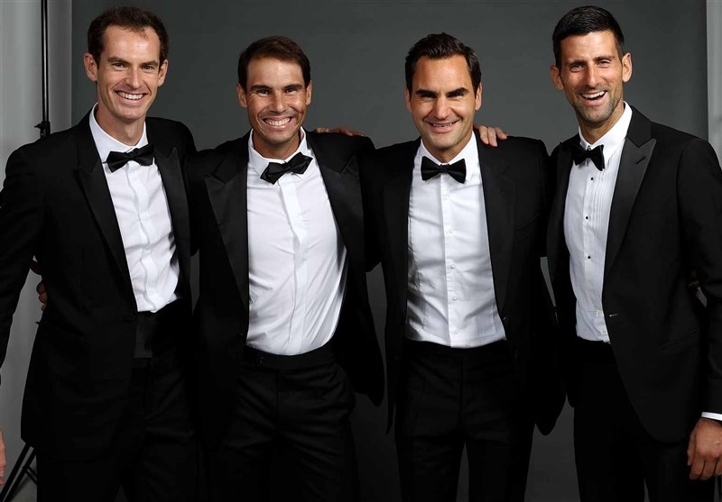 تنیس , نواک جوکوویچ , راجر فدرر , رافائل نادال ,