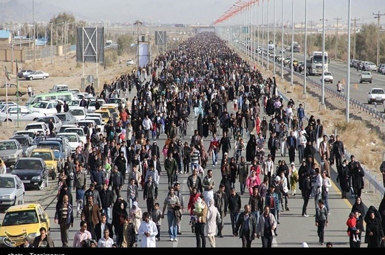 پیاده روی اربعین , اربعین 1402 , زائران , کشور عراق , ستاد مرکزی اربعین حسینی ,