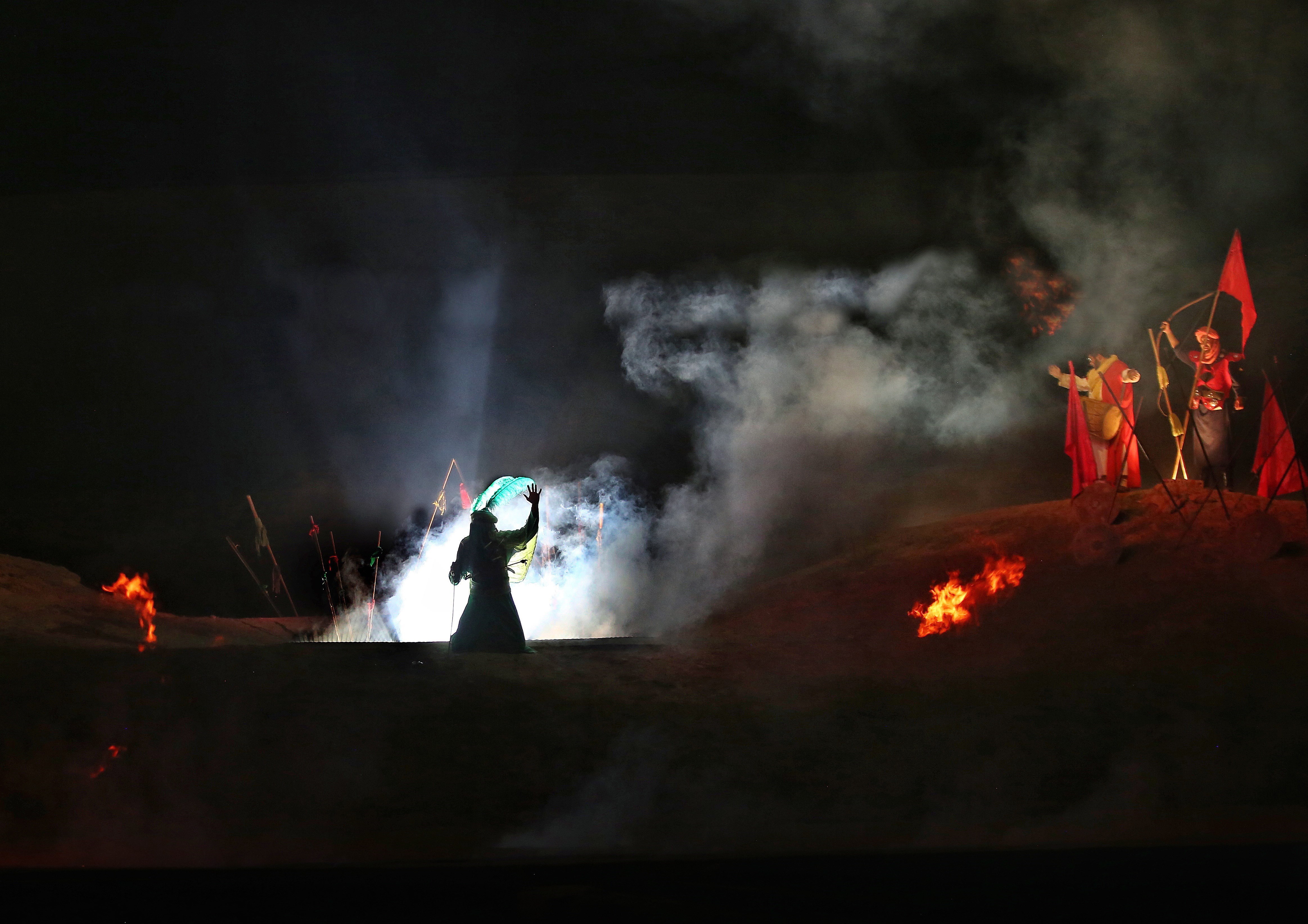 نمایش , تئاتر , امام حسین (ع) , حرم حضرت رقیه (س) , حضرت عباس (ع) , 