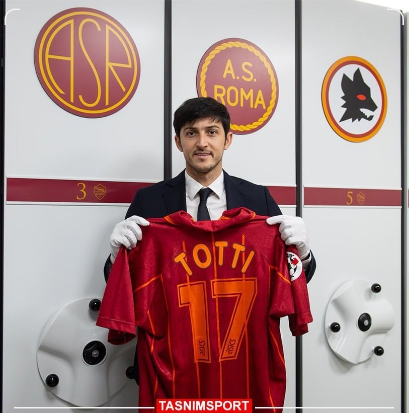 سردار آزمون , تیم فوتبال رم ایتالیا , 