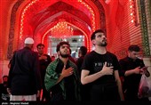 حرم مطهر امام علی (ع) در آستانه اربعین حسینی