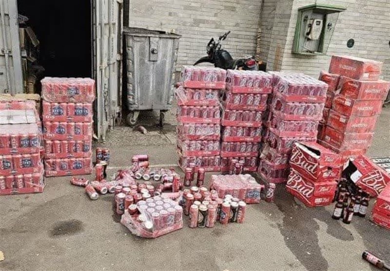 قاچاق , مشروبات الکلی , کشفیات پلیس , 