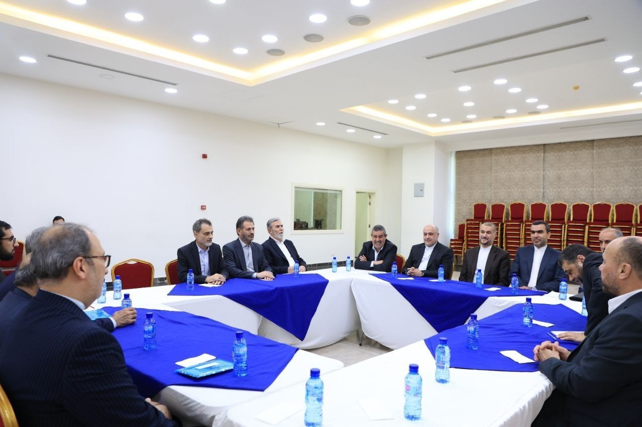 زیاد النخاله , جنبش مقاومت اسلامی |حماس , حسین امیرعبداللهیان , فلسطین , 