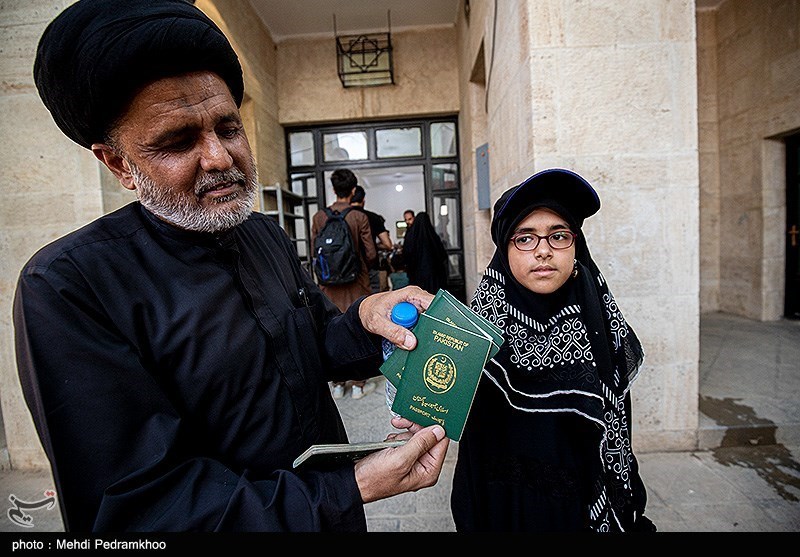 زوار افغانستانی اربعین در دهلاویه