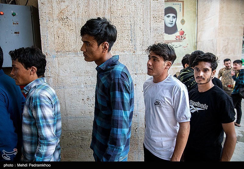 زوار افغانستانی اربعین در دهلاویه