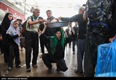 خدمت رسانی به زائرین اربعین حسینی در سامرا