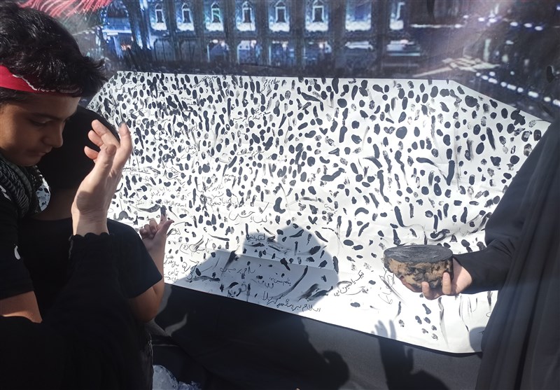 اربعین , پیاده روی اربعین , امام حسین (ع) , عبدالعظیم حسنی , شهرداری تهران , کربلا , میدان امام حسین(ع) , 