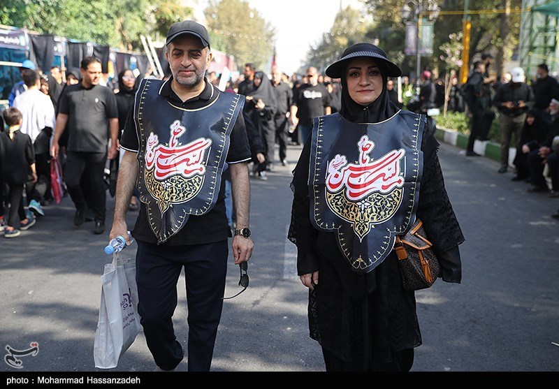 اربعین , پیاده روی اربعین , امام حسین (ع) , عبدالعظیم حسنی , شهرداری تهران , کربلا , میدان امام حسین(ع) , 