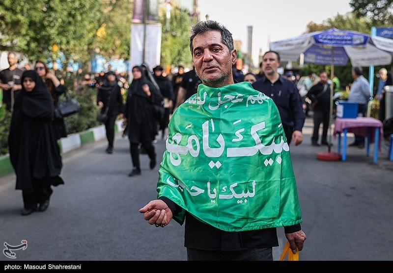 اربعین , پیاده روی اربعین , امام حسین (ع) , عبدالعظیم حسنی , شهرداری تهران , کربلا , میدان امام حسین(ع) , 