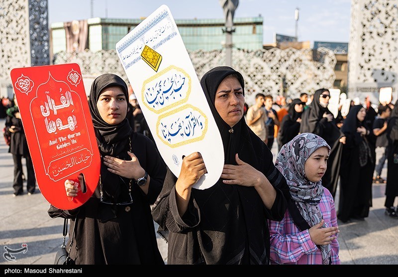 اربعین , پیاده روی اربعین , امام حسین (ع) , عبدالعظیم حسنی , شهرداری تهران , کربلا , میدان امام حسین(ع) , 