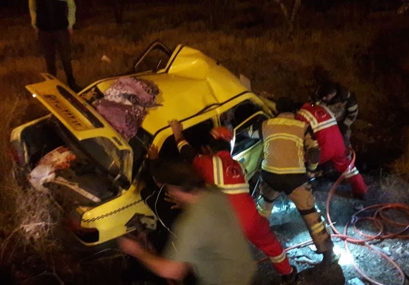 پراید , تصادف , آتش‌نشانی , 