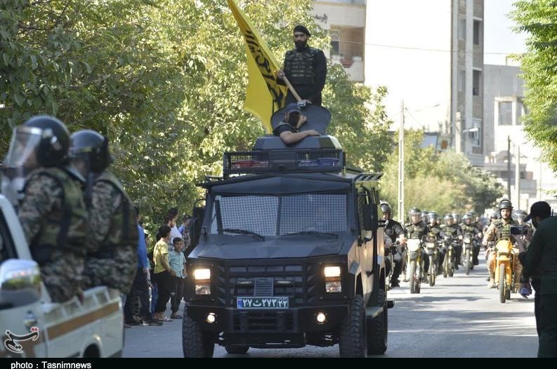 استان لرستان , شهدای دفاع مقدس , سپاه پاسداران انقلاب اسلامی , رژه , 