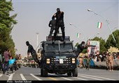 رژه 31 شهریور نیروهای مسلح در کرمان برگزار شد+فیلم