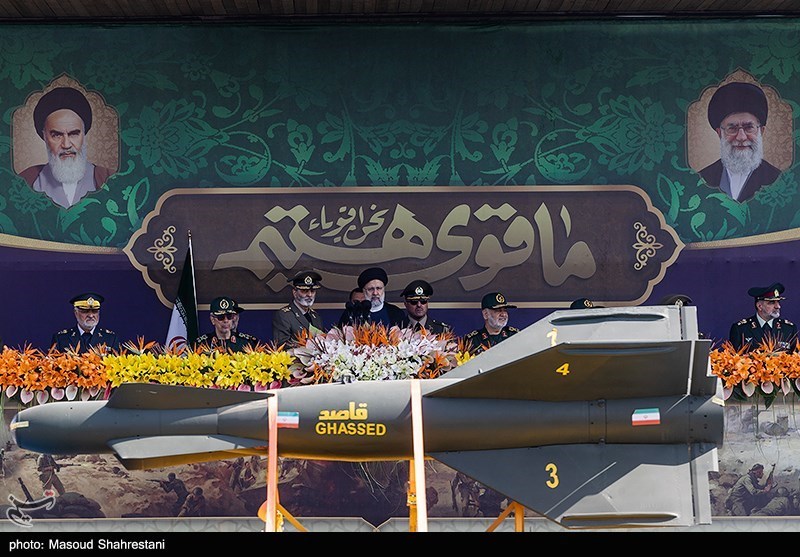 رژه , آجا | ارتش | ارتش جمهوری اسلامی ایران , پهپادهای ایران , نیروی دریایی | نداجا | نیروی دریایی  ارتش , فرماندهان ارتش جمهوری اسلامی ایران , نیروی هوایی | نیروی هوایی ارتش | نهاجا , 