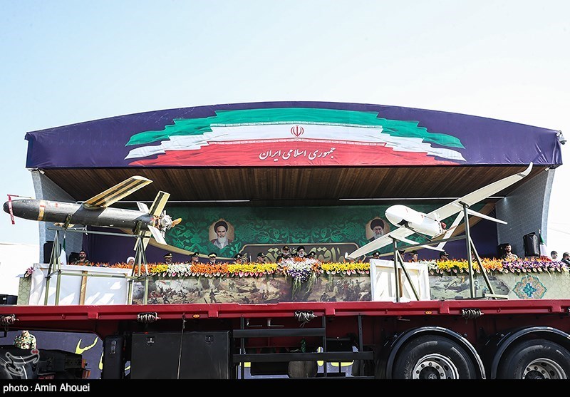 رژه , آجا | ارتش | ارتش جمهوری اسلامی ایران , پهپادهای ایران , نیروی دریایی | نداجا | نیروی دریایی  ارتش , فرماندهان ارتش جمهوری اسلامی ایران , نیروی هوایی | نیروی هوایی ارتش | نهاجا , 