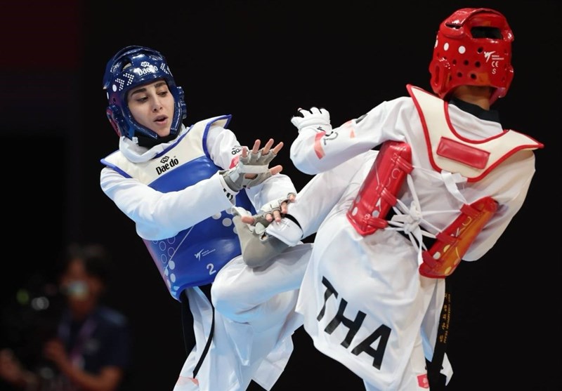 ناهید کیانی , تکواندو , تکواندو ایران , تیم ملی تکواندو بانوان جمهوری اسلامی ایران , بازی‌های آسیایی 2022 هانگژو , 