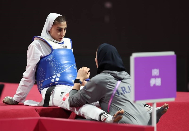 ناهید کیانی , تکواندو , تکواندو ایران , تیم ملی تکواندو بانوان جمهوری اسلامی ایران , بازی‌های آسیایی 2022 هانگژو , 