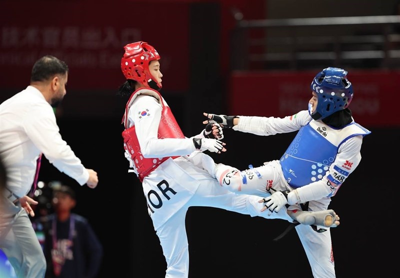 ناهید کیانی , تکواندو , تکواندو ایران , تیم ملی تکواندو بانوان جمهوری اسلامی ایران , بازی‌های آسیایی 2022 هانگژو , 