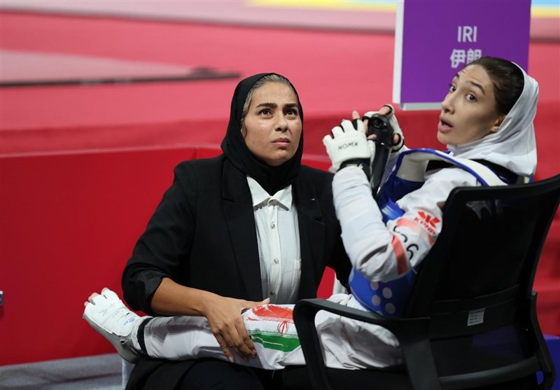 محمد باقری معتمد , تکواندو , تکواندو ایران , بیژن مقانلو , هادی ساعی , بازیهای آسیایی 2022 هانگژو ,