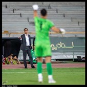 دیدار تیم‌های فوتبال نساجی و الهلال عربستان