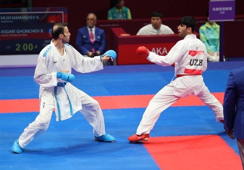 کاراته , کاراته ایران , بازی‌های آسیایی 2022 هانگژو , بهمن عسگری , مبینا حیدری , 