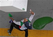 الناز رکابی در کاپ سنگنوردی آسیا فینالیست شد