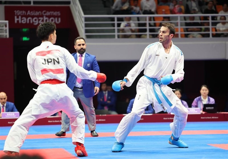 کاراته , کاراته ایران , بازی‌های آسیایی 2022 هانگژو , بهمن عسگری , مبینا حیدری , 