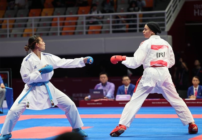 کاراته , کاراته ایران , بازی‌های آسیایی 2022 هانگژو , بهمن عسگری , مبینا حیدری , 