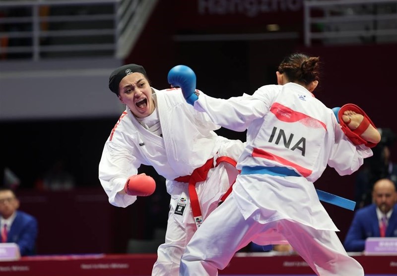 کاراته , کاراته ایران , بازی‌های آسیایی 2022 هانگژو , بهمن عسگری , مبینا حیدری , 