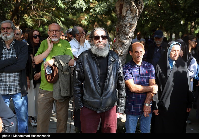 مراسم تشییع پیکر آتیلا پسیانی