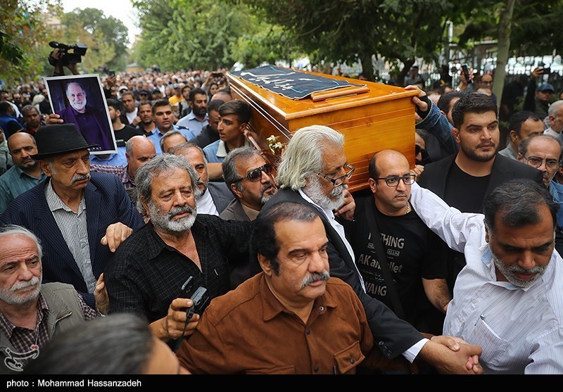 مراسم تشییع پیکر آتیلا پسیانی