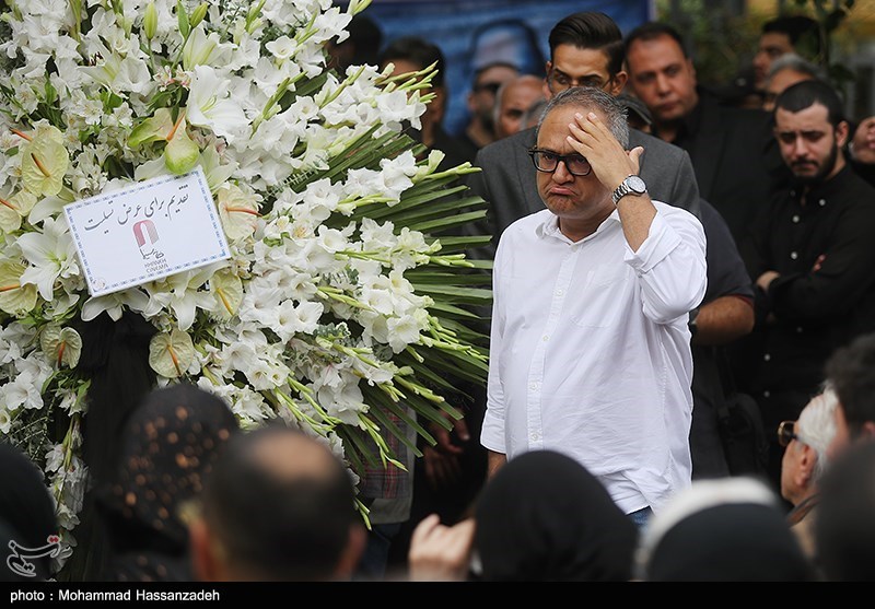 مراسم تشییع پیکر آتیلا پسیانی