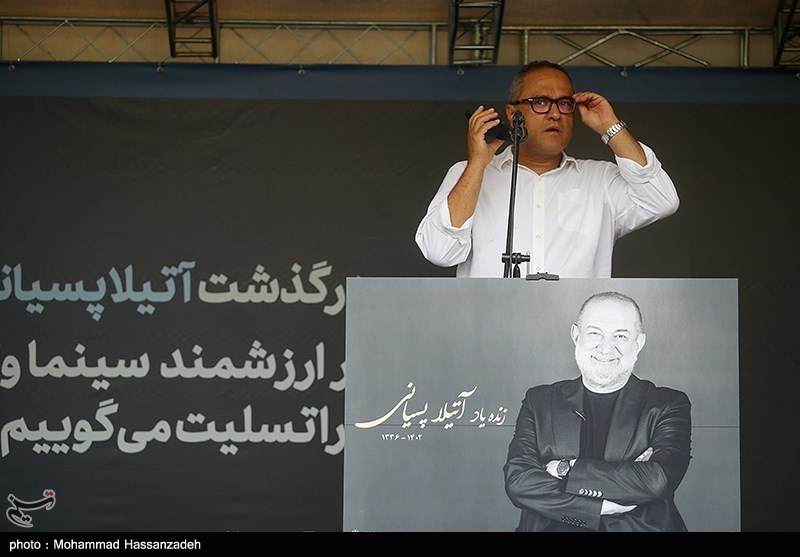 مراسم تشییع پیکر آتیلا پسیانی