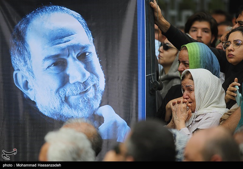 مراسم تشییع پیکر آتیلا پسیانی