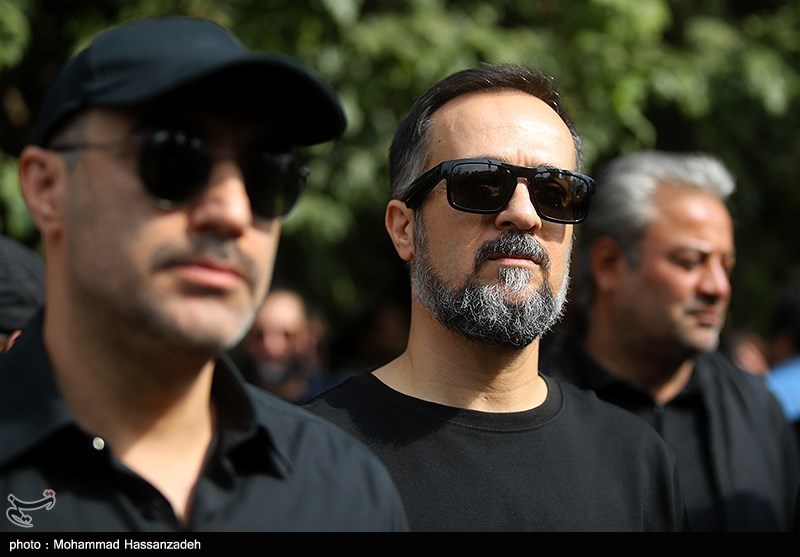 مراسم تشییع پیکر آتیلا پسیانی