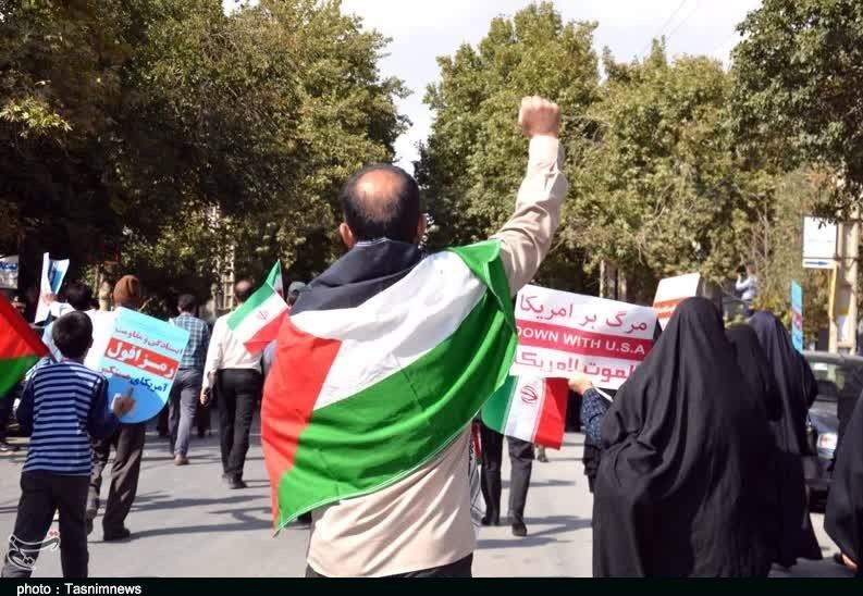 استان لرستان , راهپیمایی , کشور فلسطین , 