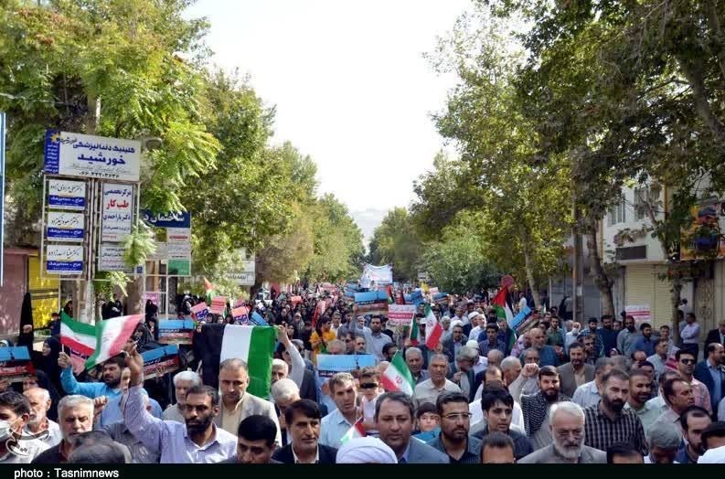 استان لرستان , راهپیمایی , کشور فلسطین , 