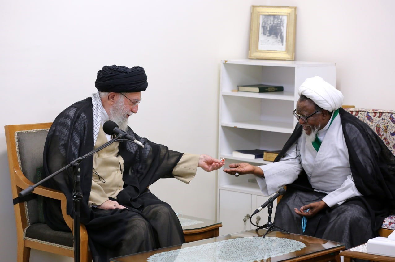 آیتالله سید علی خامنهای , ابراهیم زکزاکی | شیخ زکزاکی , کشور فلسطین , رژیم صهیونیستی (اسرائیل) ,