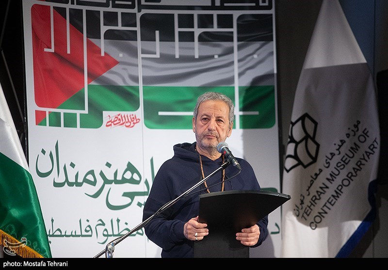 گردهمایی هنرمندان در حمایت از مردم مظلوم فلسطین