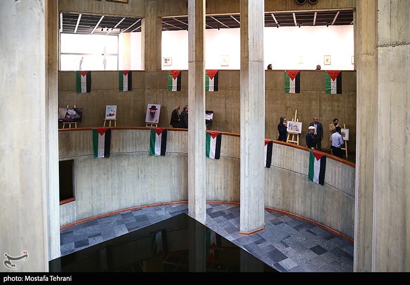 گردهمایی هنرمندان در حمایت از مردم مظلوم فلسطین