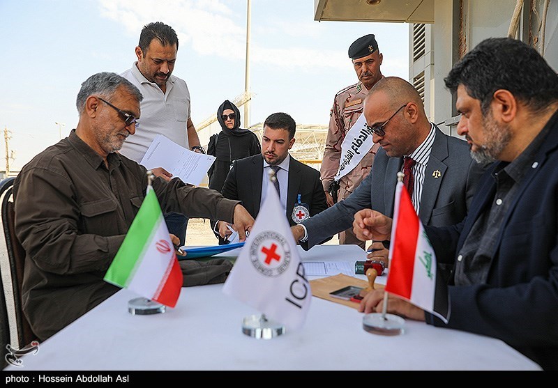 ورود پیکر 22 شهید تازه‌تفحص‌شده از مرز شلمچه