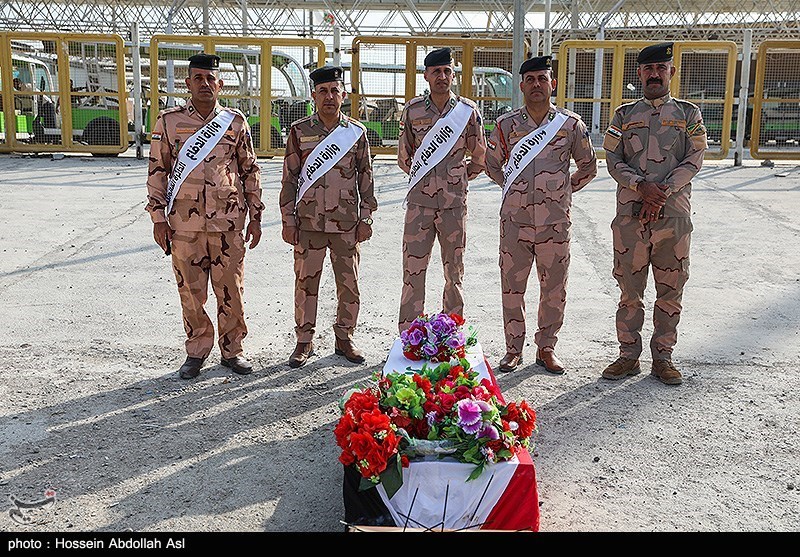ورود پیکر 22 شهید تازه‌تفحص‌شده از مرز شلمچه