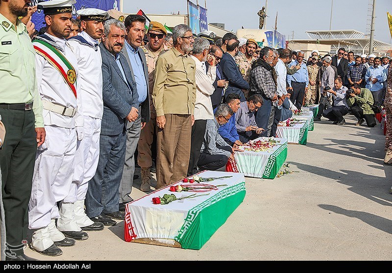 ورود پیکر 22 شهید تازه‌تفحص‌شده از مرز شلمچه