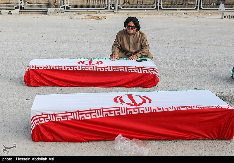 ورود پیکر 22 شهید تازه‌تفحص‌شده از مرز شلمچه