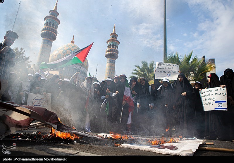 اجتماع دانش‌آموزان درحمایت از کودکان غزه