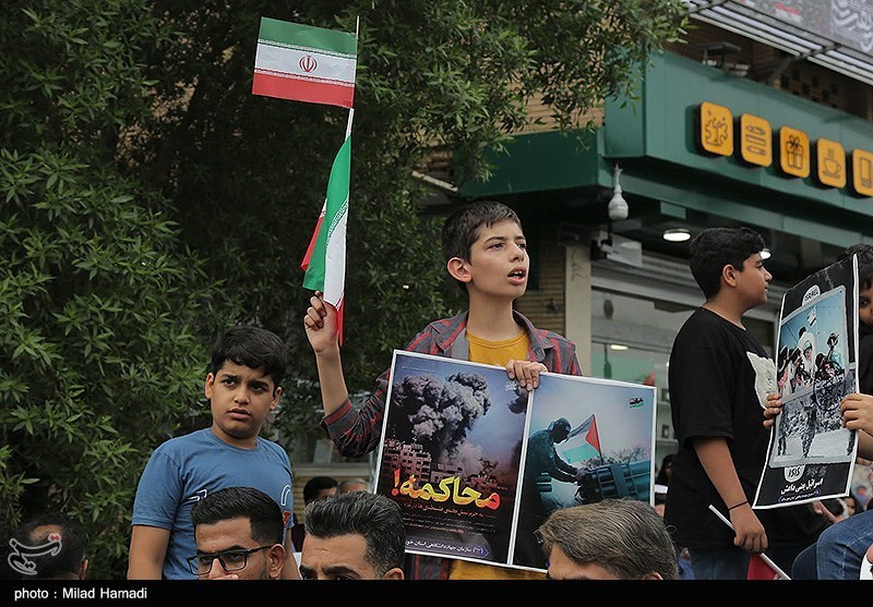 اجتماع بزرگ حمایت از مقاومت و مردم غزه در استان خوزستان