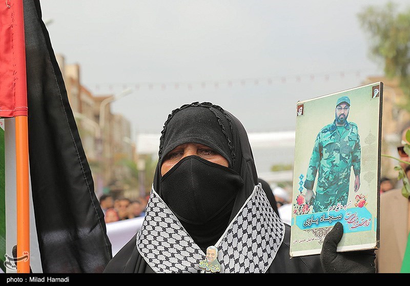 اجتماع بزرگ حمایت از مقاومت و مردم غزه در استان خوزستان