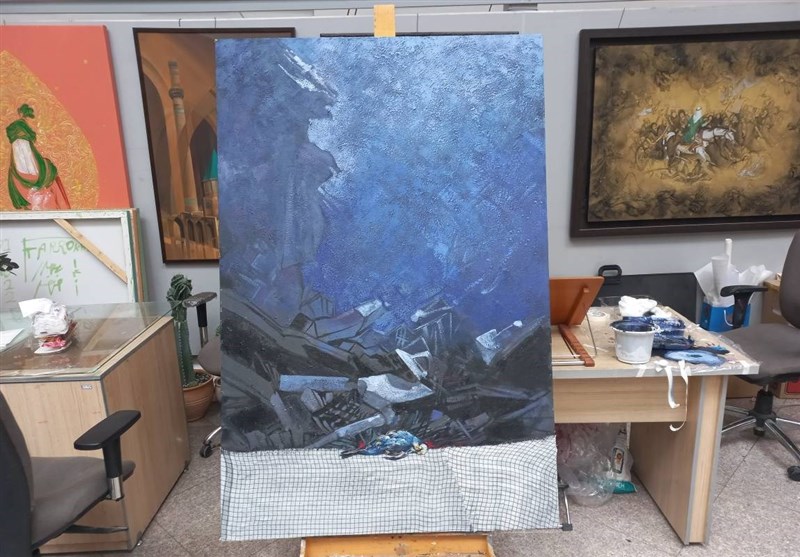 طوفان الاقصی , هنرهای تجسمی , حوزه هنری , نقاشی , خوشنویسی , نگارگری , مجسمه سازی , رژیم صهیونیستی (اسرائیل) , تسنیم , 