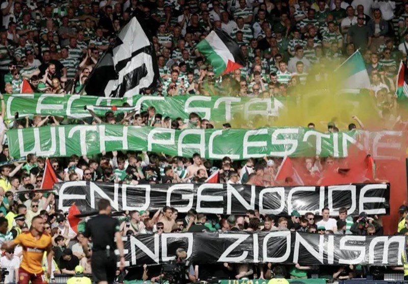 کشور فلسطین , تیم فوتبال سلتیک , لیگ قهرمانان اروپا , تیم فوتبال اتلتیکو مادرید اسپانیا , رژیم صهیونیستی (اسرائیل) , 