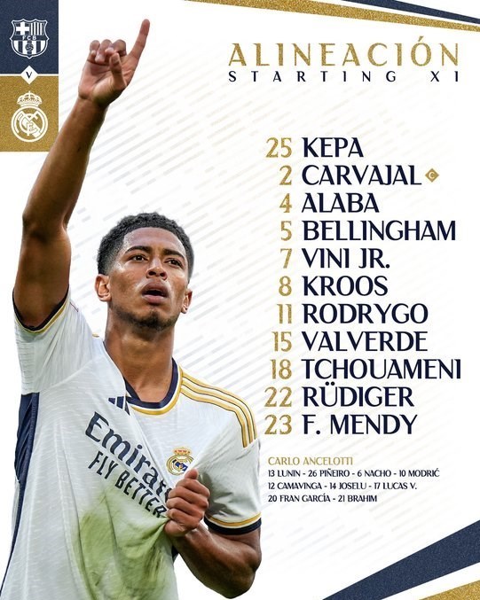 تیم فوتبال رئال مادرید , تیم فوتبال بارسلونا , ال کلاسیکو , کارلو آنچلوتی ,